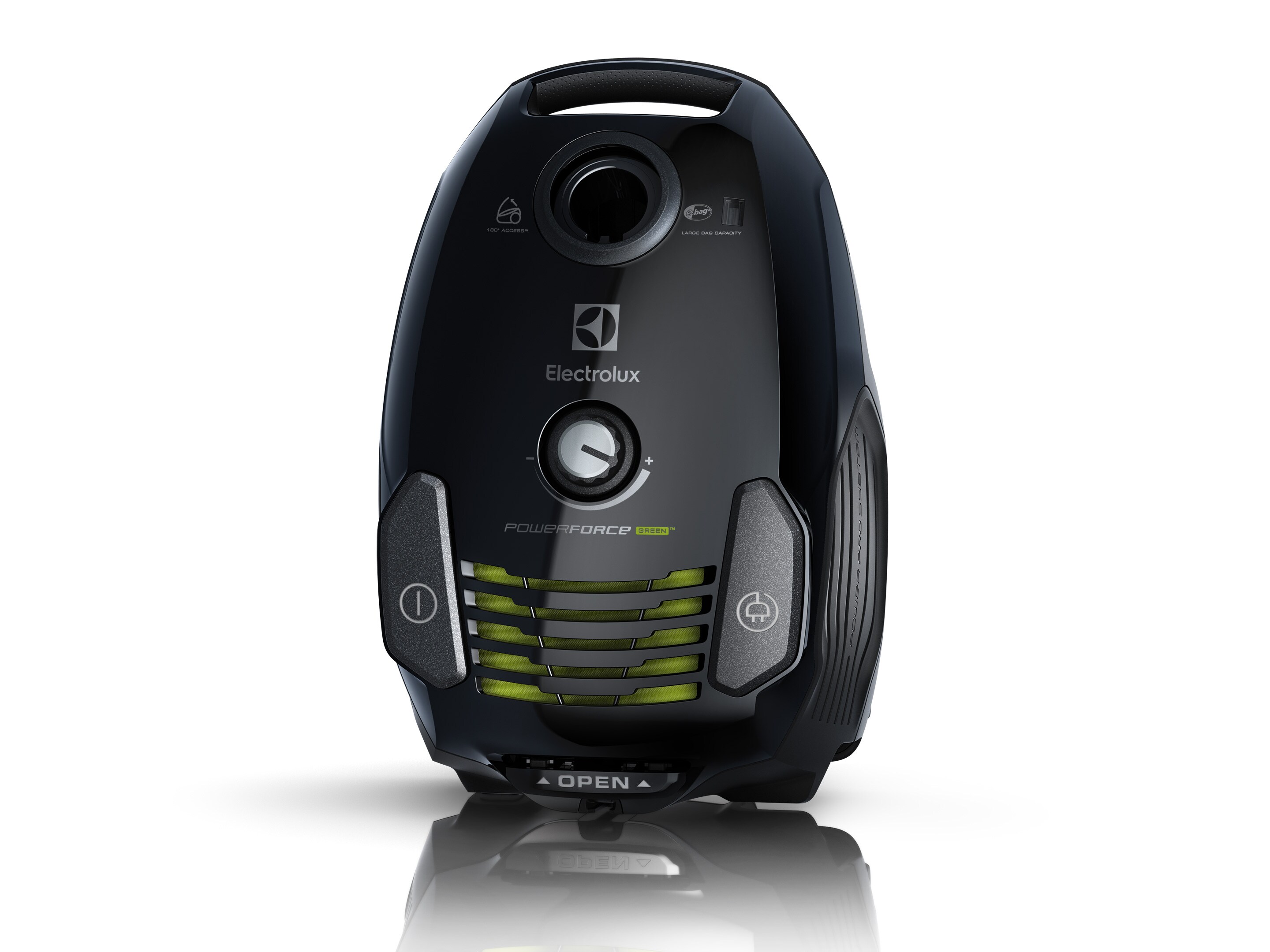 Den smidiga dammsugaren PowerForce Green