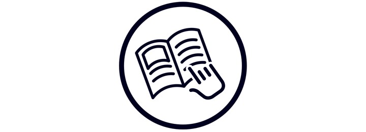 Ikon för produktmanual