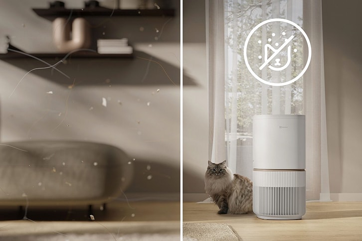 Mindre allergener, mer komfort