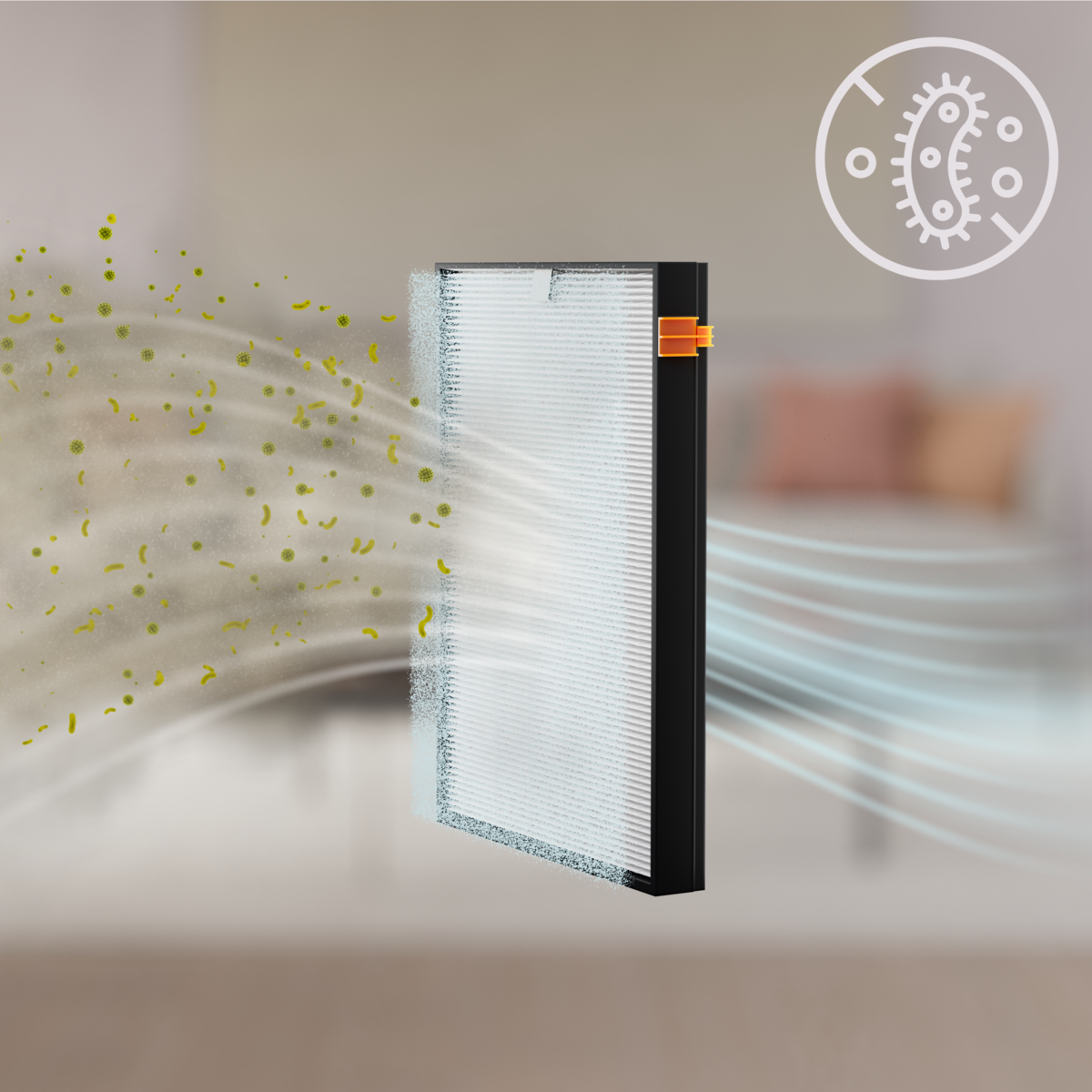 Electrolux - Filter till luftrenare - EFWCLN5
