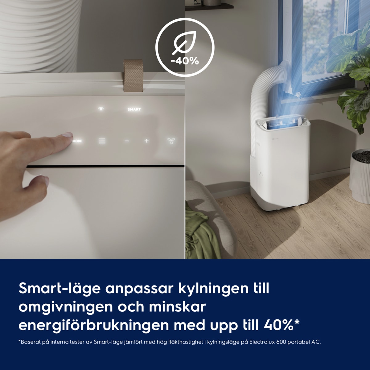Electrolux - Portabel luftkonditionering - ECU7878CSW