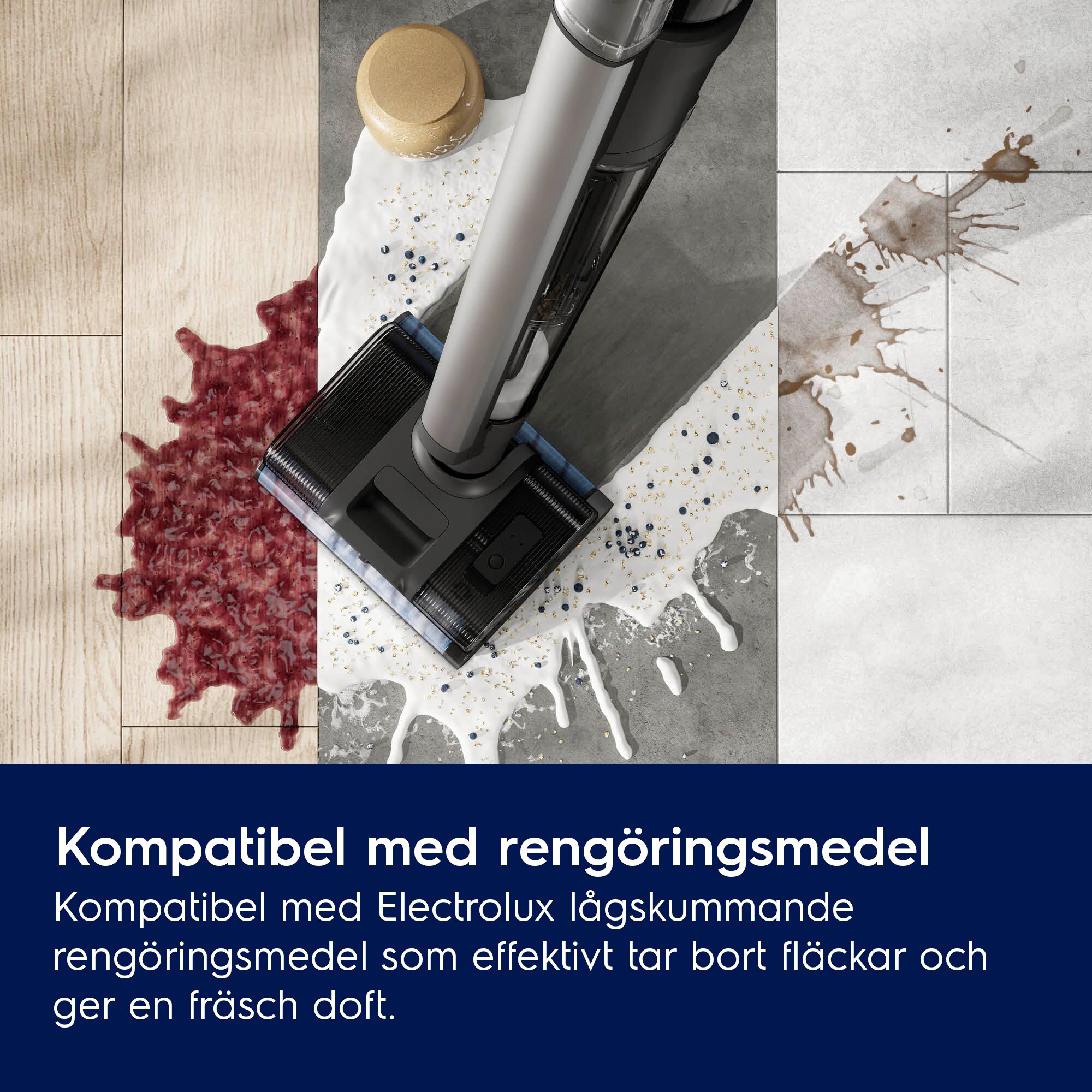 Electrolux - Wet & Dry Skaftdammsugare - EW82U2DB