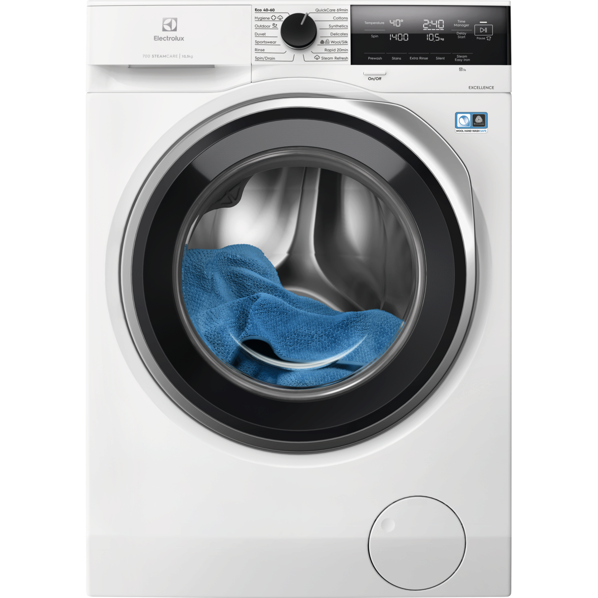 Electrolux - Frontmatad tvättmaskin - XLNF74X35N
