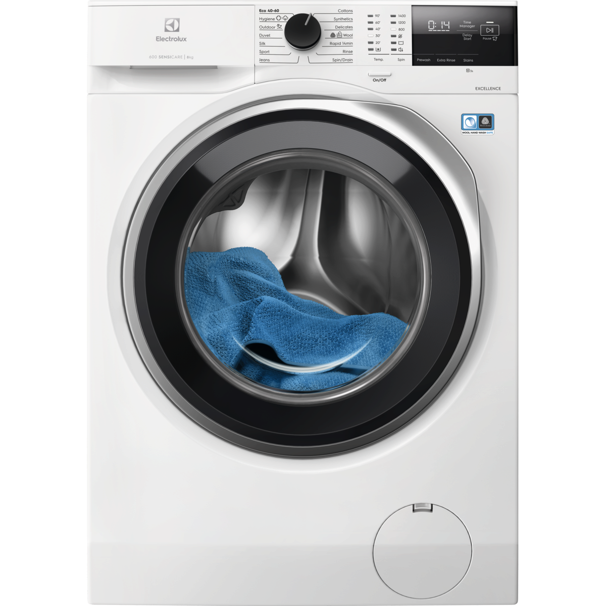 Electrolux - Tvättmaskin 8kg - XLNF64825N