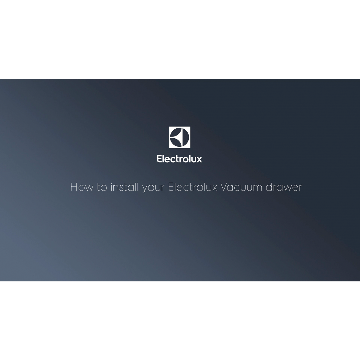 Electrolux - Vakuumförpackare inbyggd - EVD14900OZ