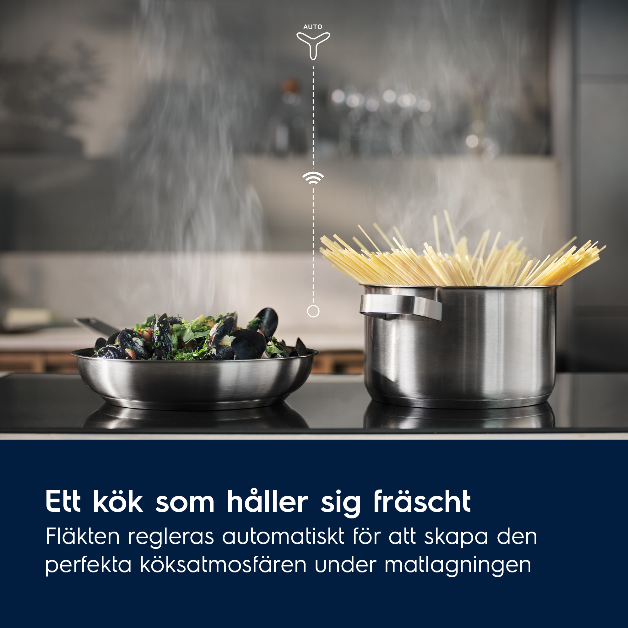 Electrolux - Induktionshäll - HOB750MF