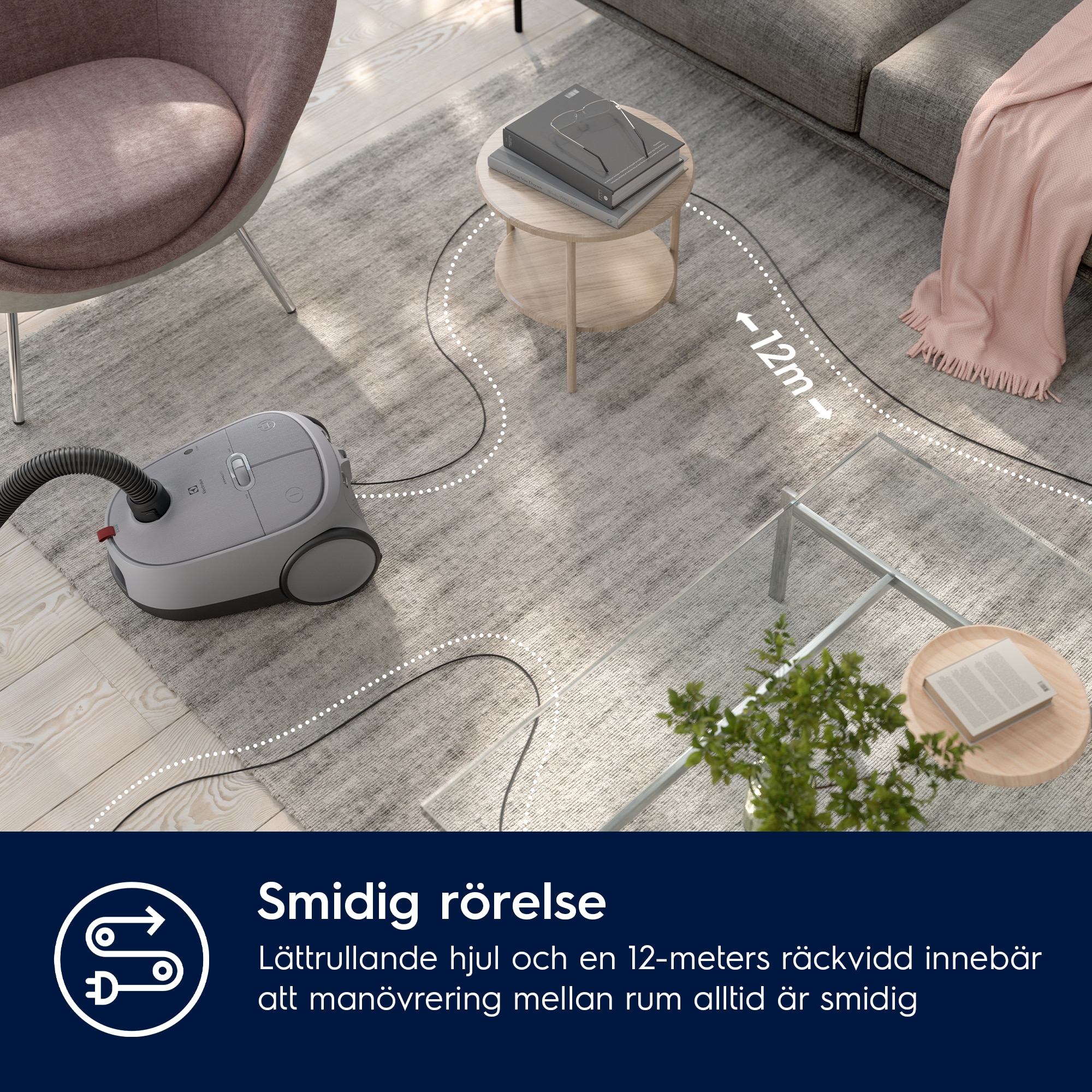 Electrolux - Dammsugare med påse - EB61A5UG