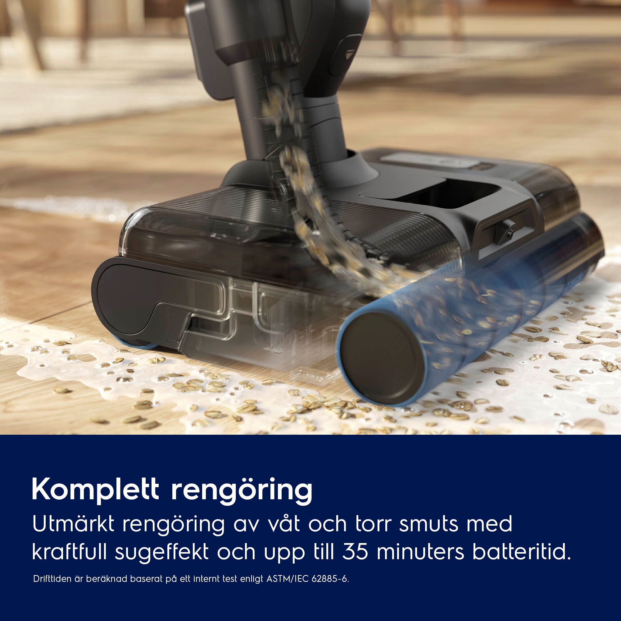 Electrolux - Wet & Dry Skaftdammsugare - EW82U2DB