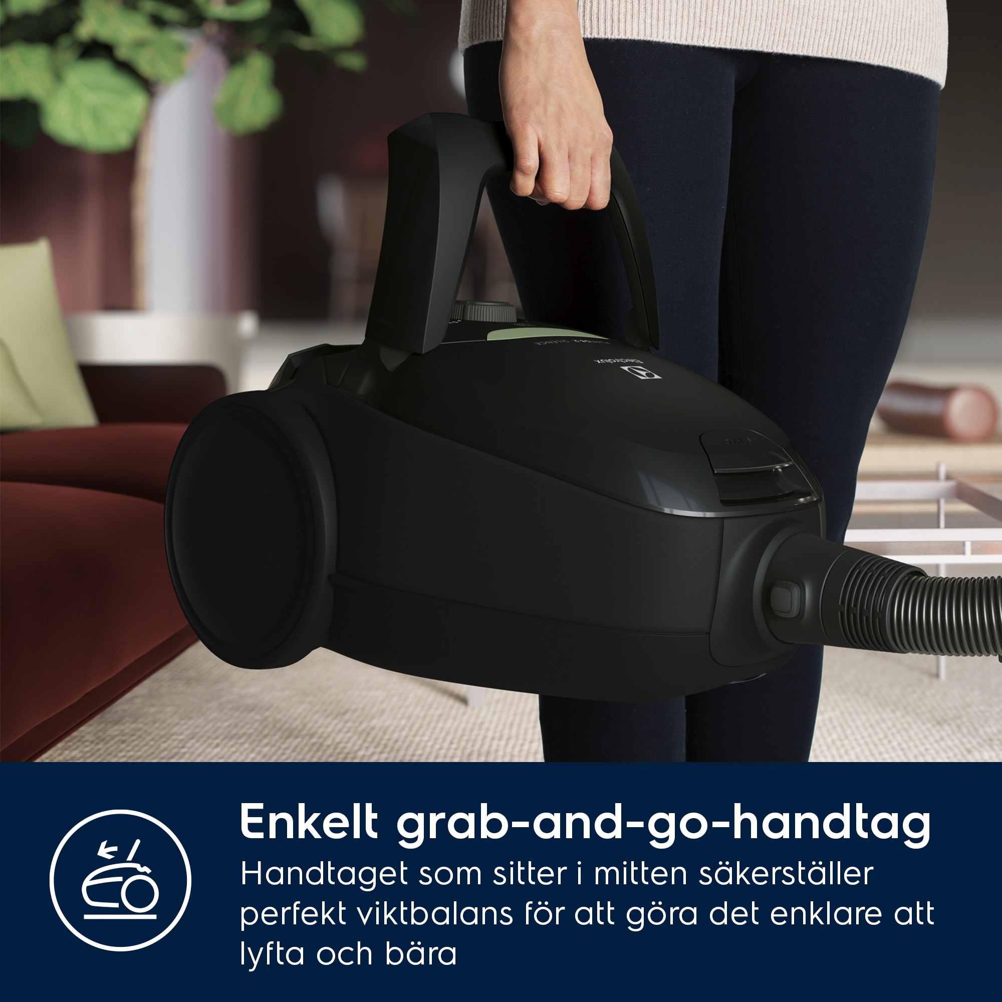 Electrolux - Dammsugare med påse - PD82-GREEN