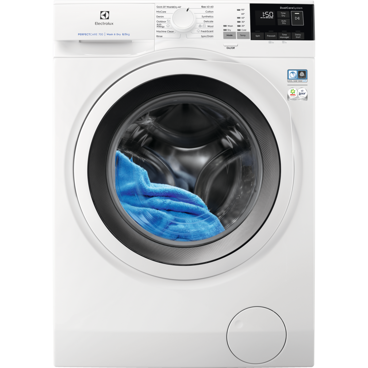 Electrolux - Fristående tvätt-tork - EW7W5448E6