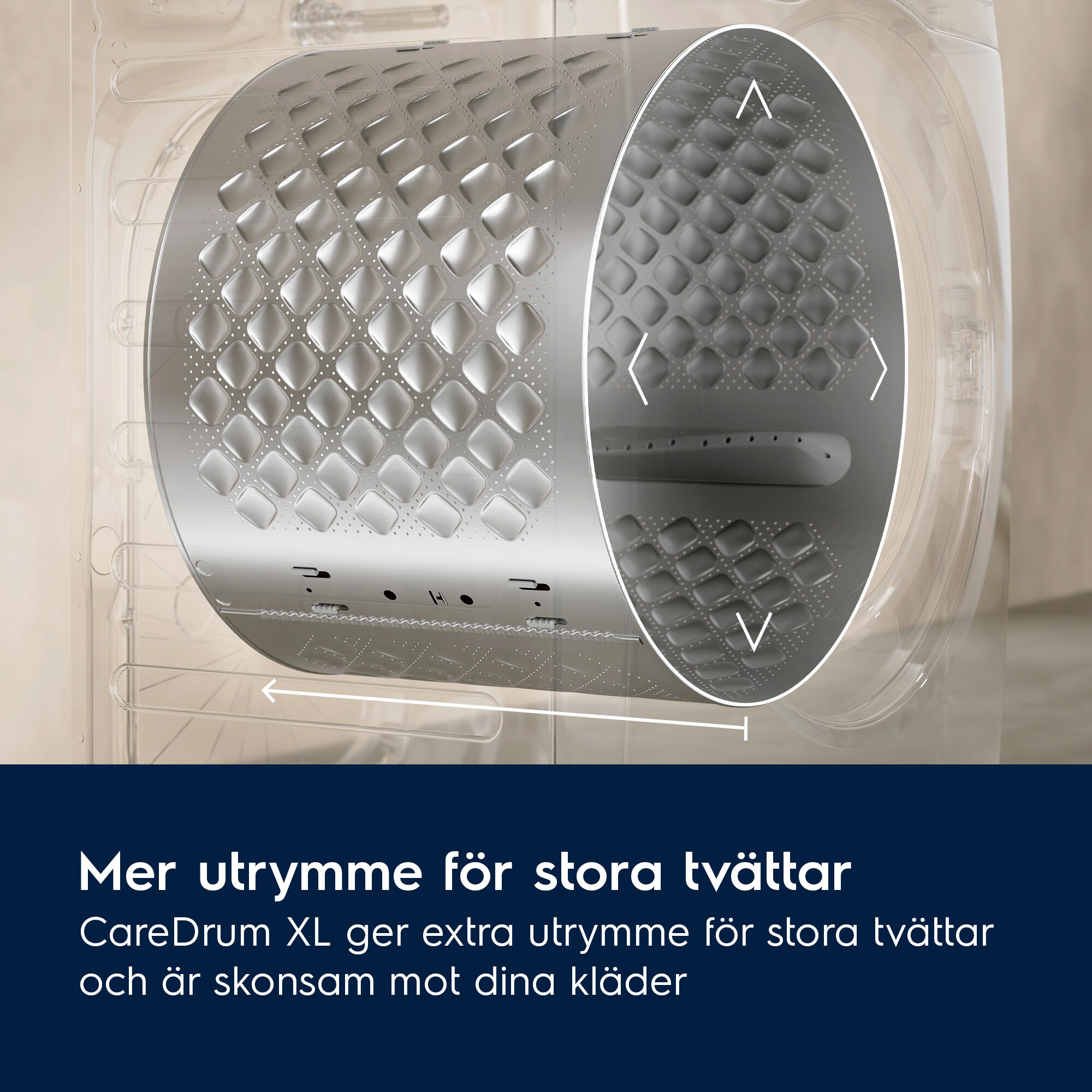 Electrolux - Frontmatad tvättmaskin - EFI843S14Q