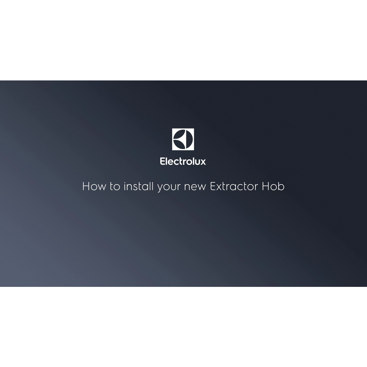 Electrolux - Induktionshäll med inbyggd fläkt - HHOF8T0C