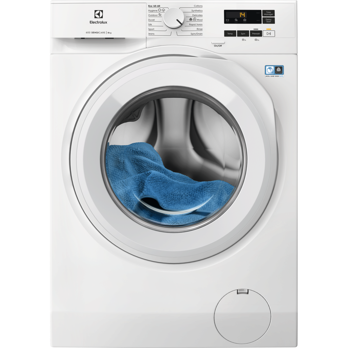 Electrolux - Tvättmaskin 8kg - EFI611O84O