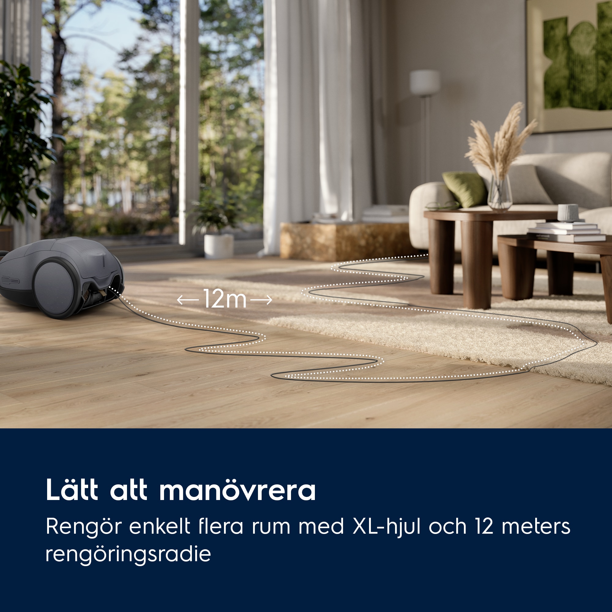 Electrolux - Dammsugare med påse - EB81U1LDB