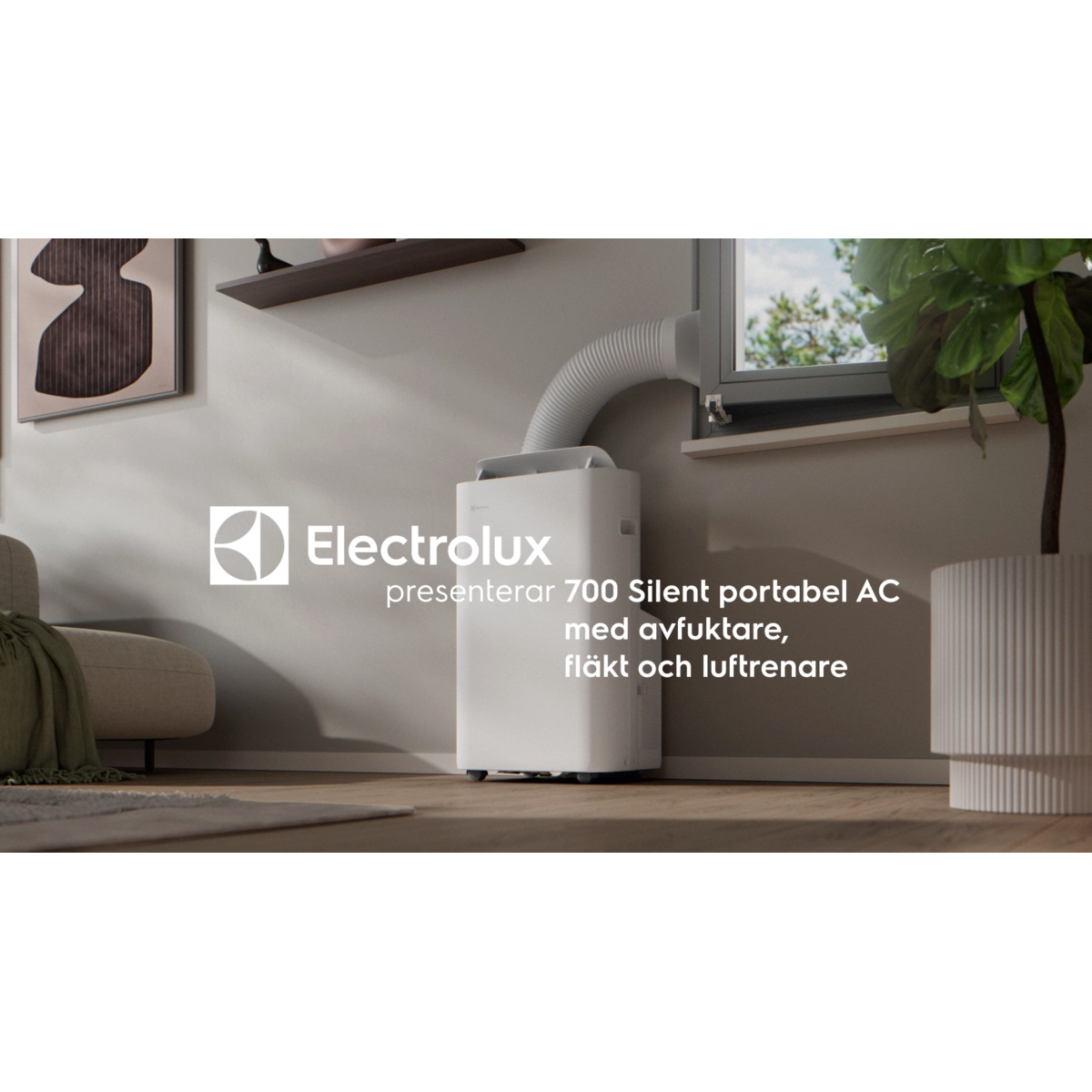 Electrolux - Portabel luftkonditionering - ECU7878CSW