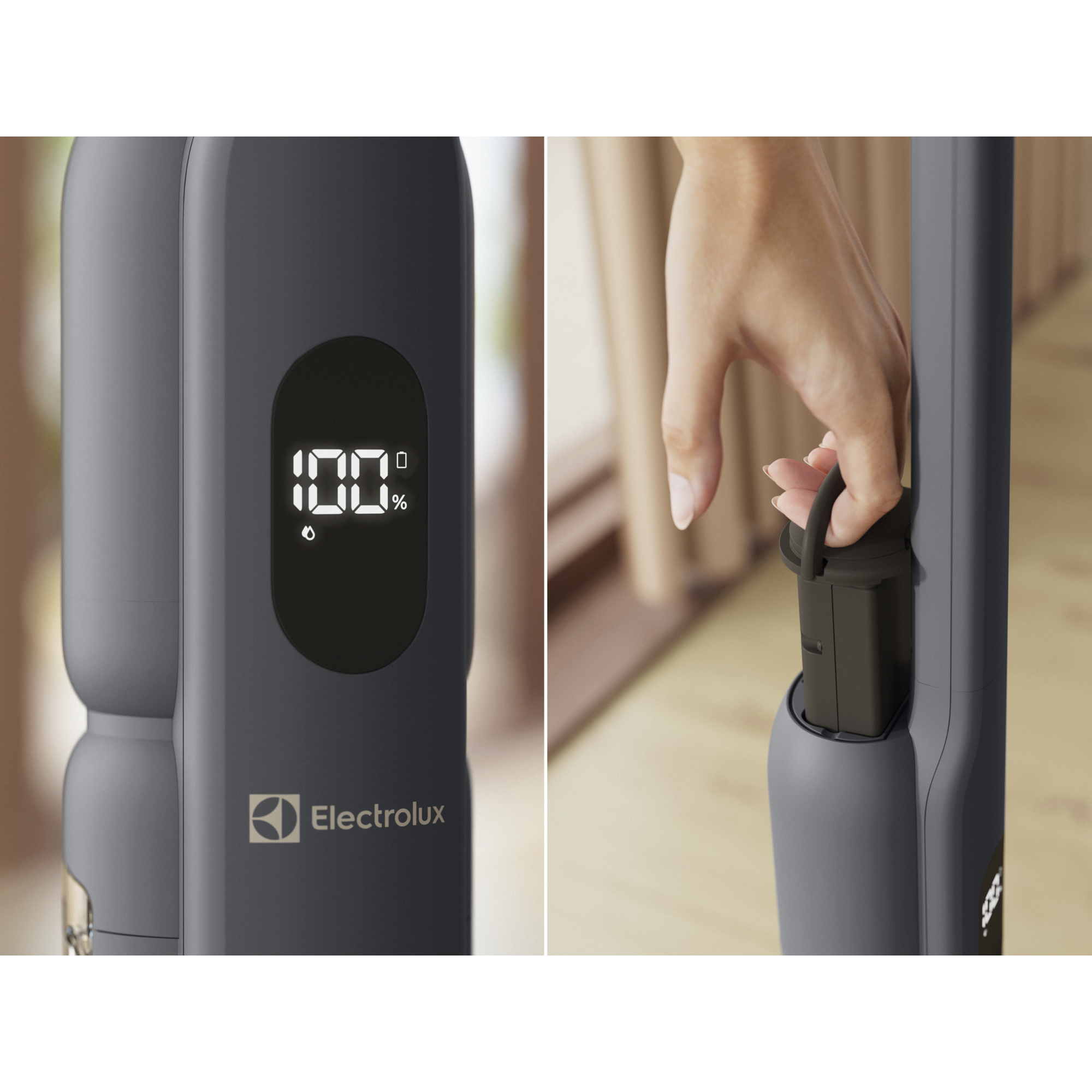 Get up to 60 minutes of runtime
 Covering up to 200 sqm on one charge.
 And with a detachable battery, extending cleaning time is simple.