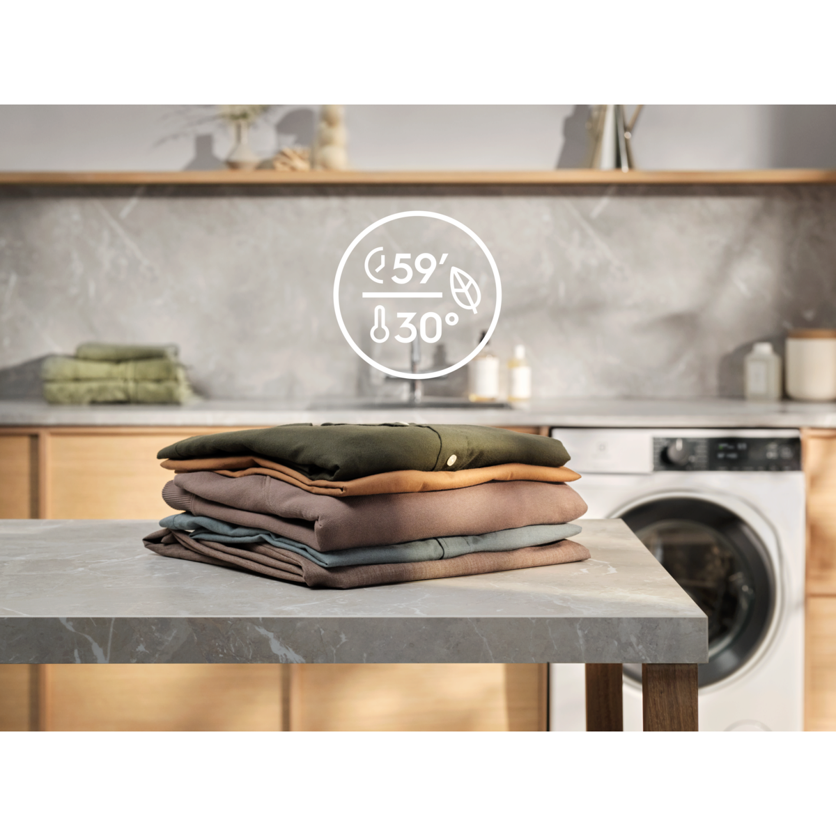 Electrolux - Frontmatad tvättmaskin - EFI743S14S