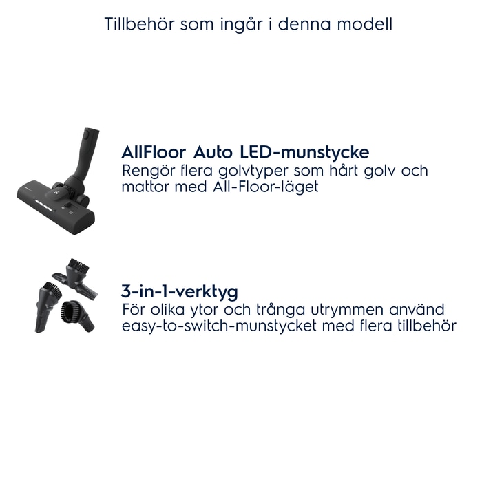 Electrolux - Dammsugare med påse - EB81U1WB