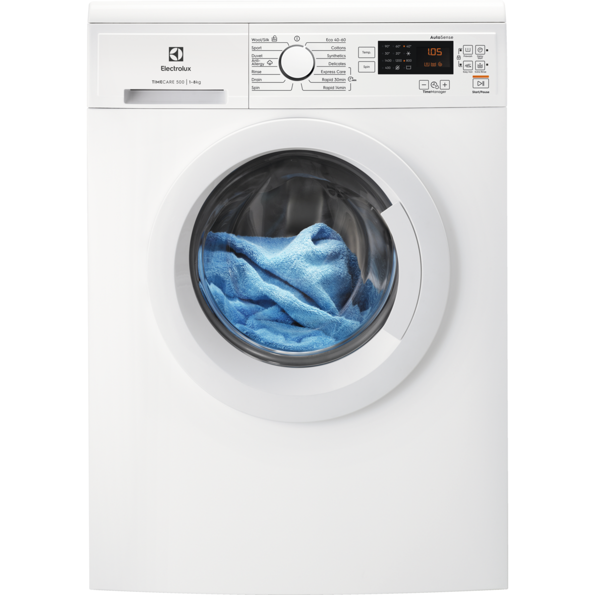 Electrolux - Tvättmaskin 8kg - EW2F3048D2
