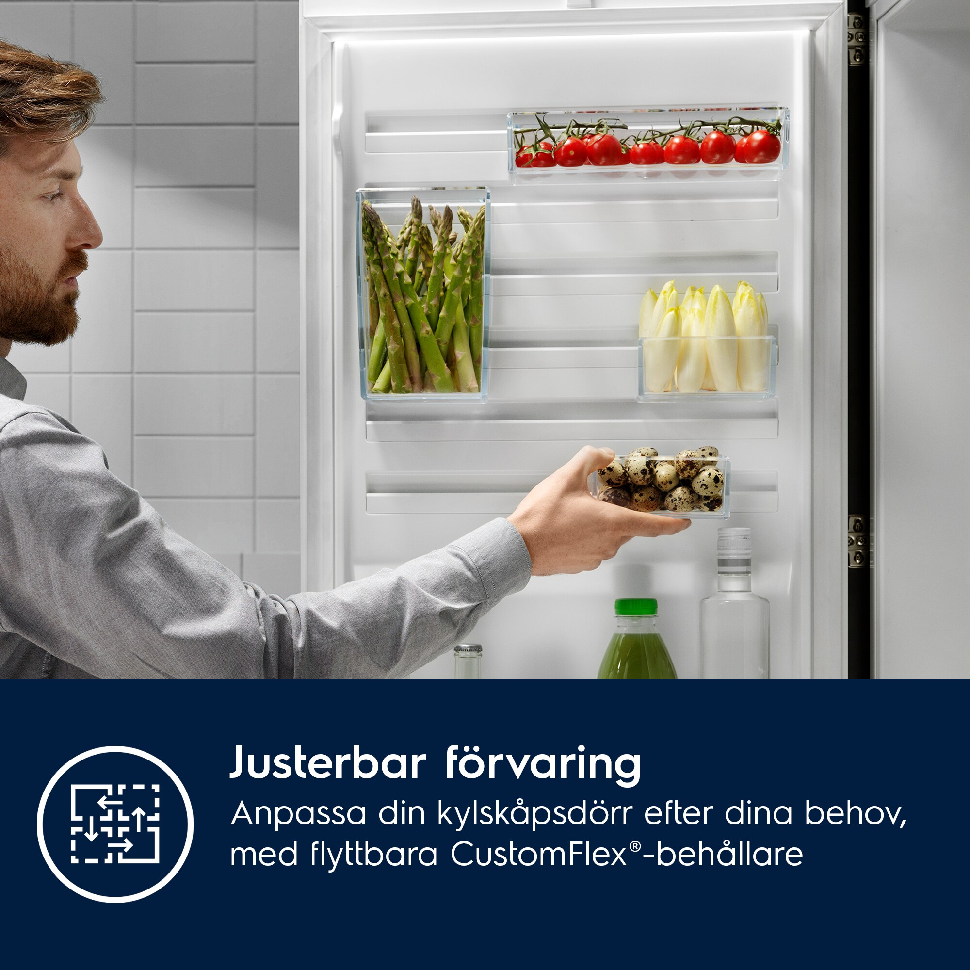 Electrolux - Integrerad kyl-frys - ENT6ME19S
