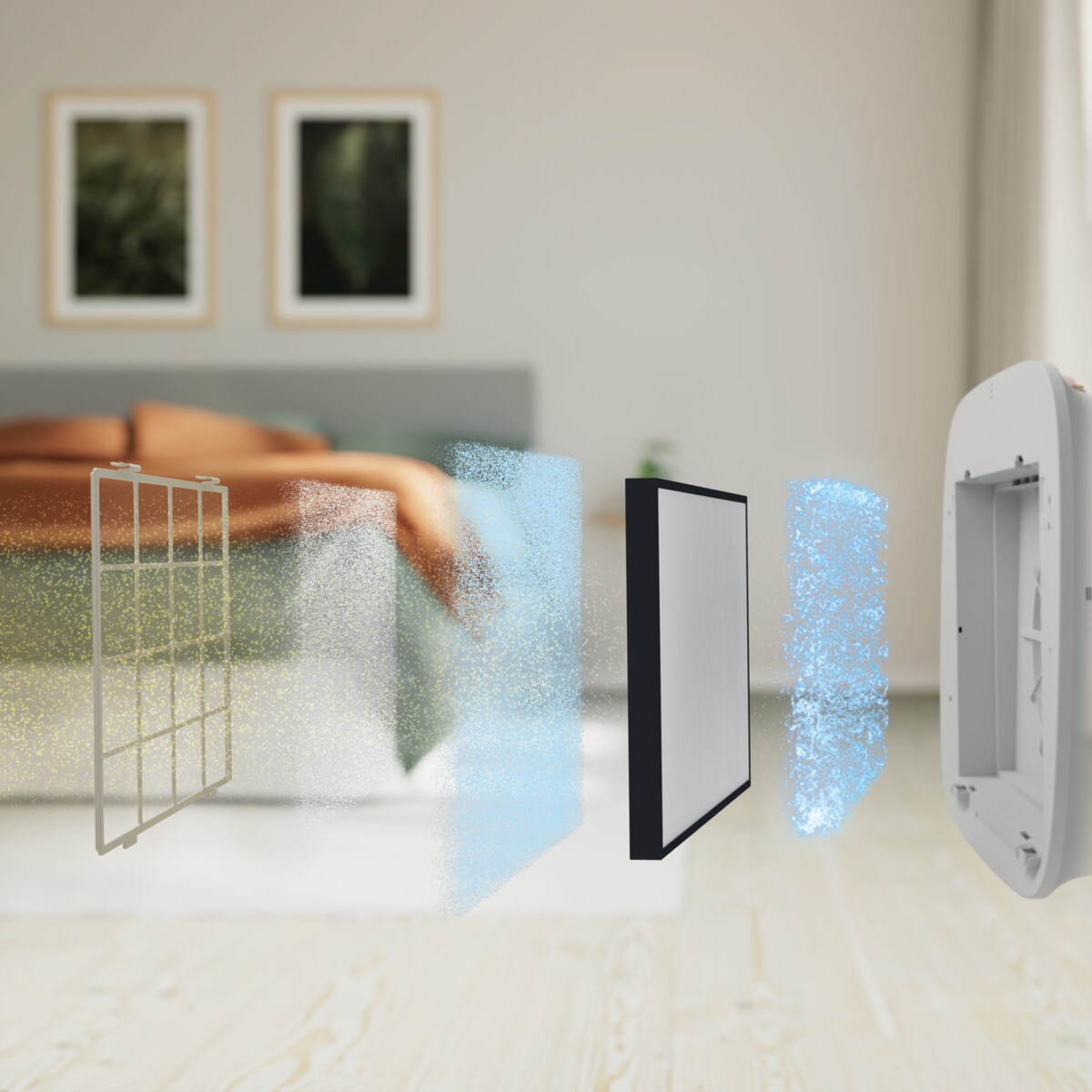 Electrolux - Filter till luftrenare - EFWCAR3