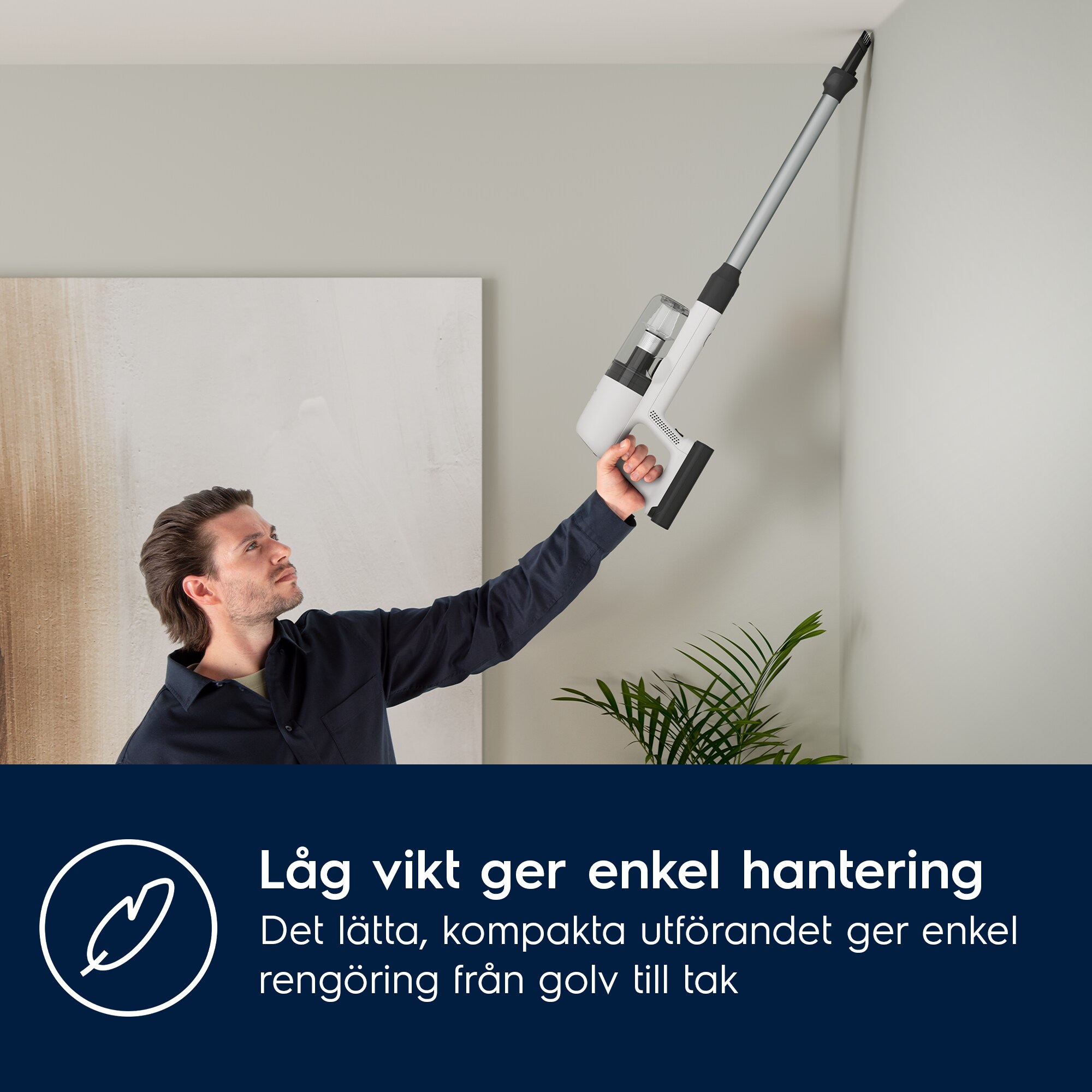 Electrolux - Skaftdammsugare - EP71HB14SH