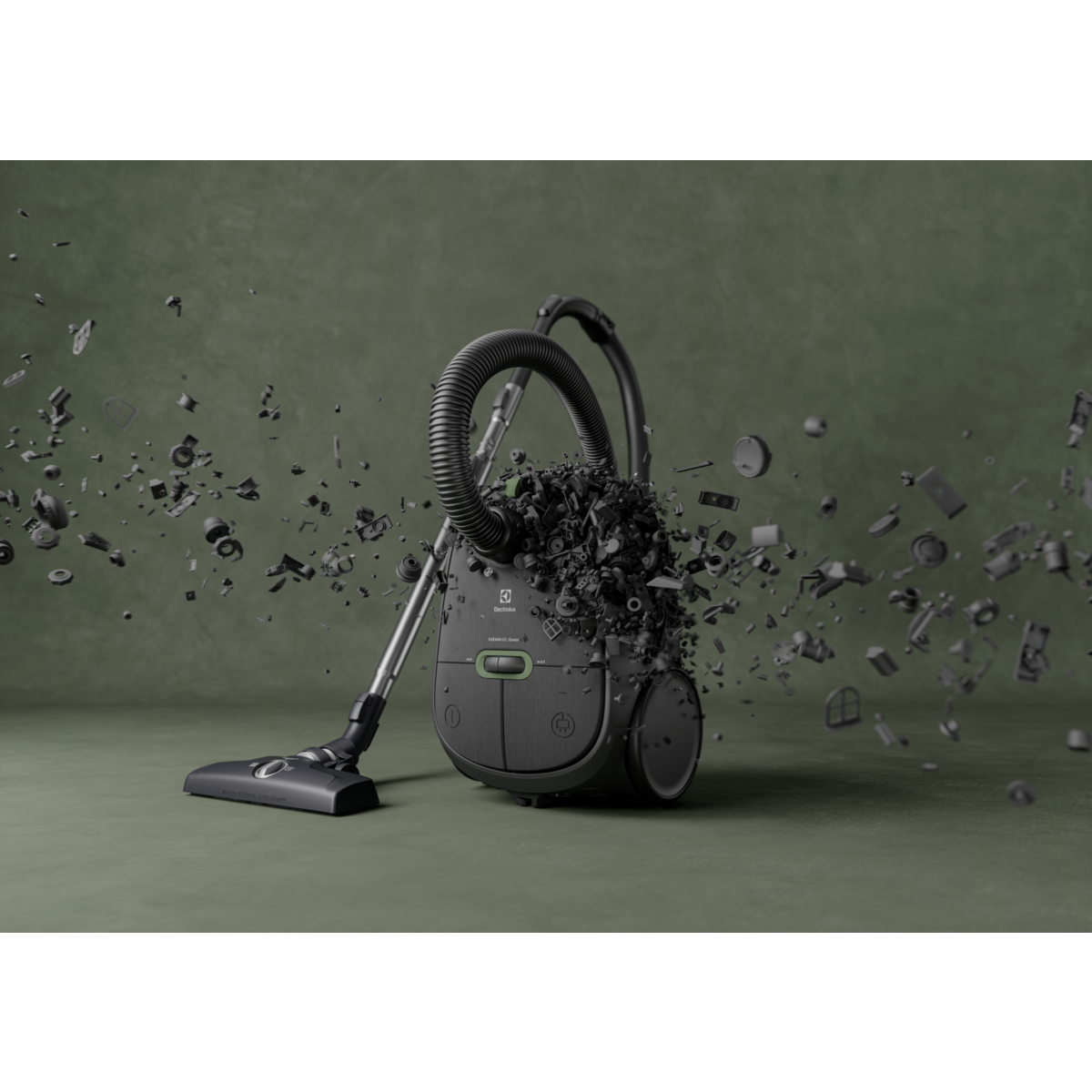 Electrolux - Dammsugare med påse - EB61C2GRN