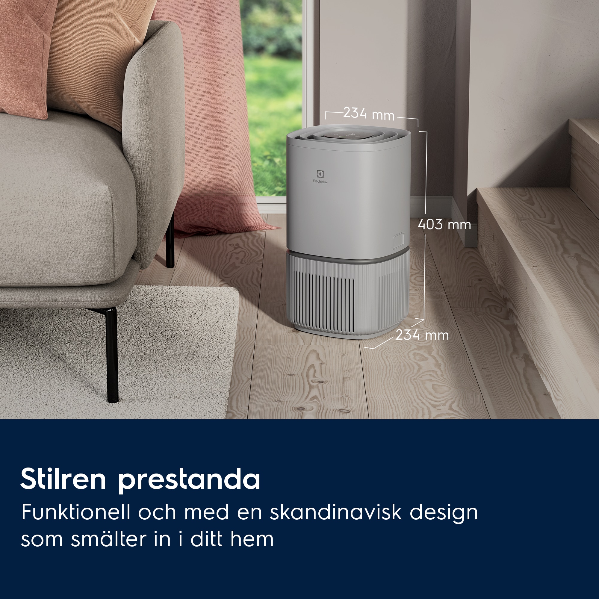 Electrolux - Oxygen luftrenare - EPO30331UG