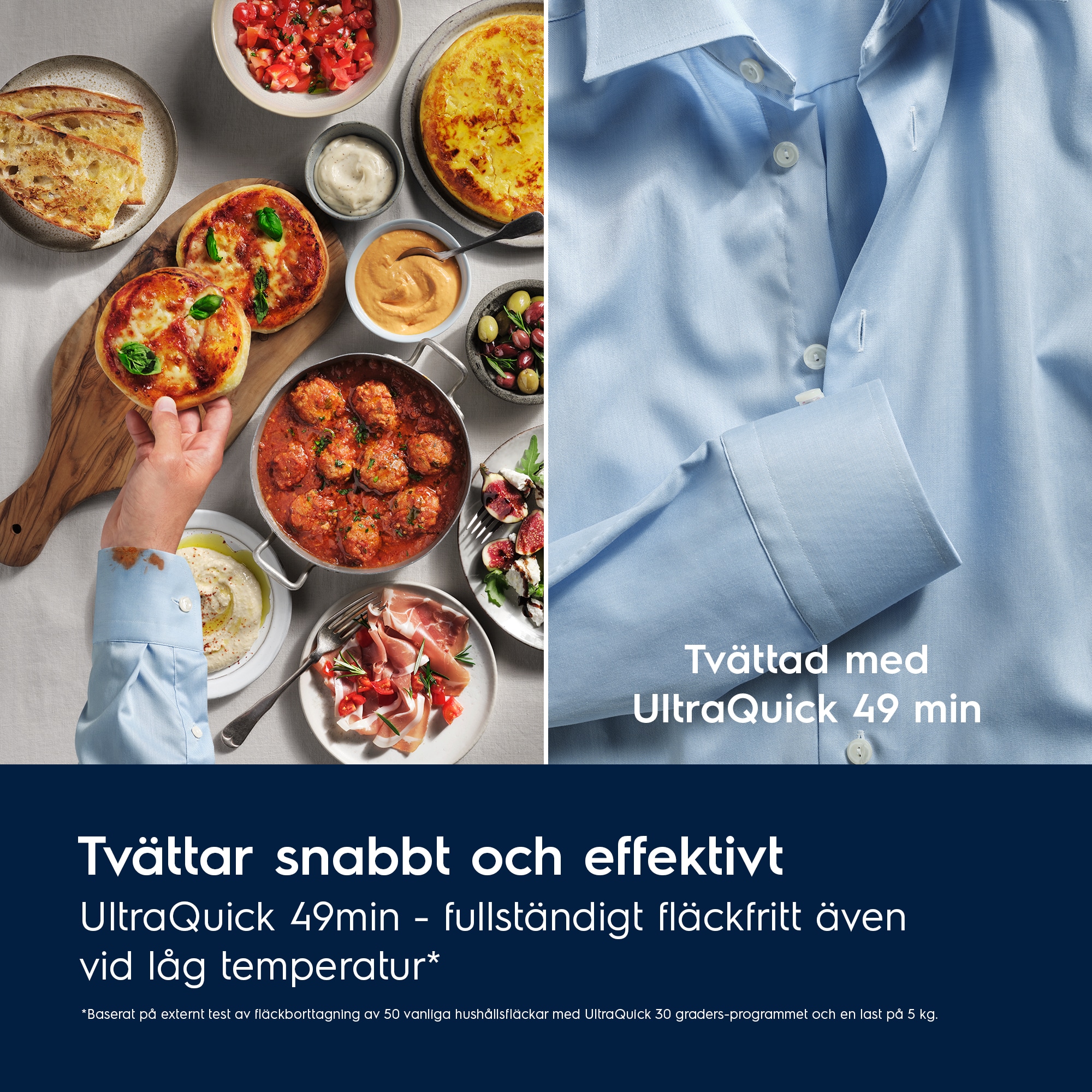 Electrolux - Frontmatad tvättmaskin - EFI853XY6U