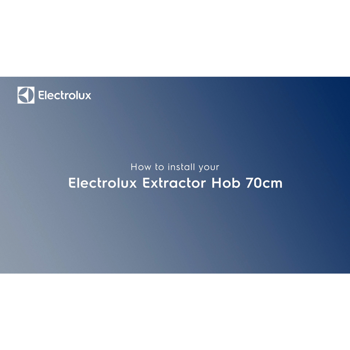 Electrolux - Induktionshäll med inbyggd fläkt - HHHX890PMC