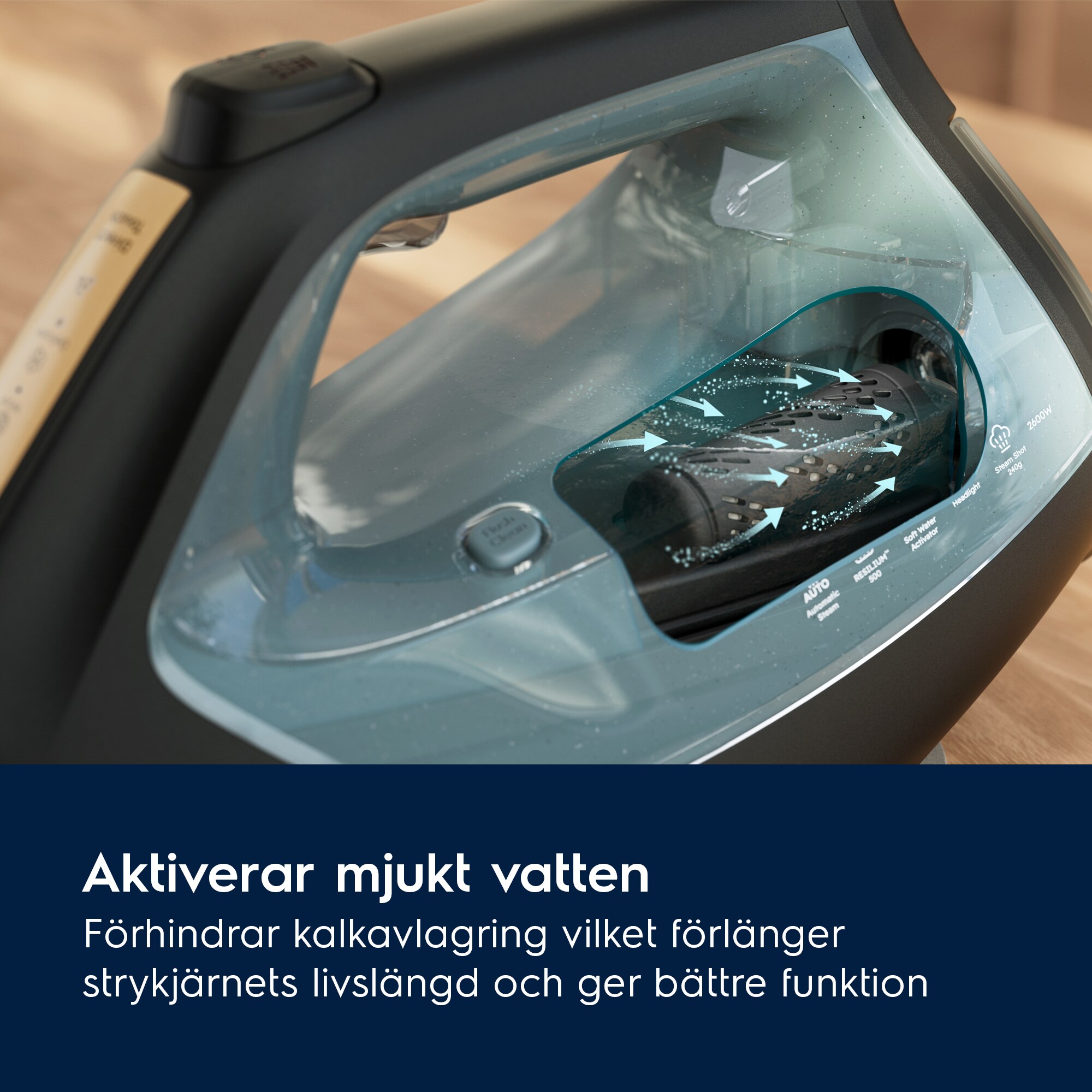 Electrolux - Ångstrykjärn - E8SI2-8OG