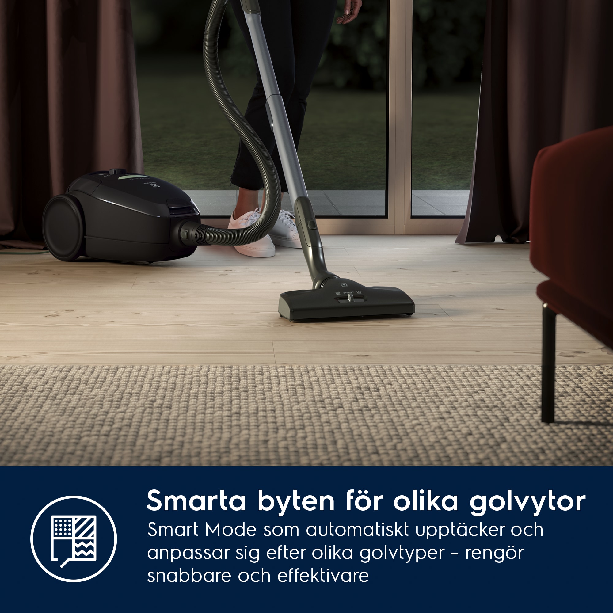 Electrolux - Dammsugare med påse - PD82-GREEN
