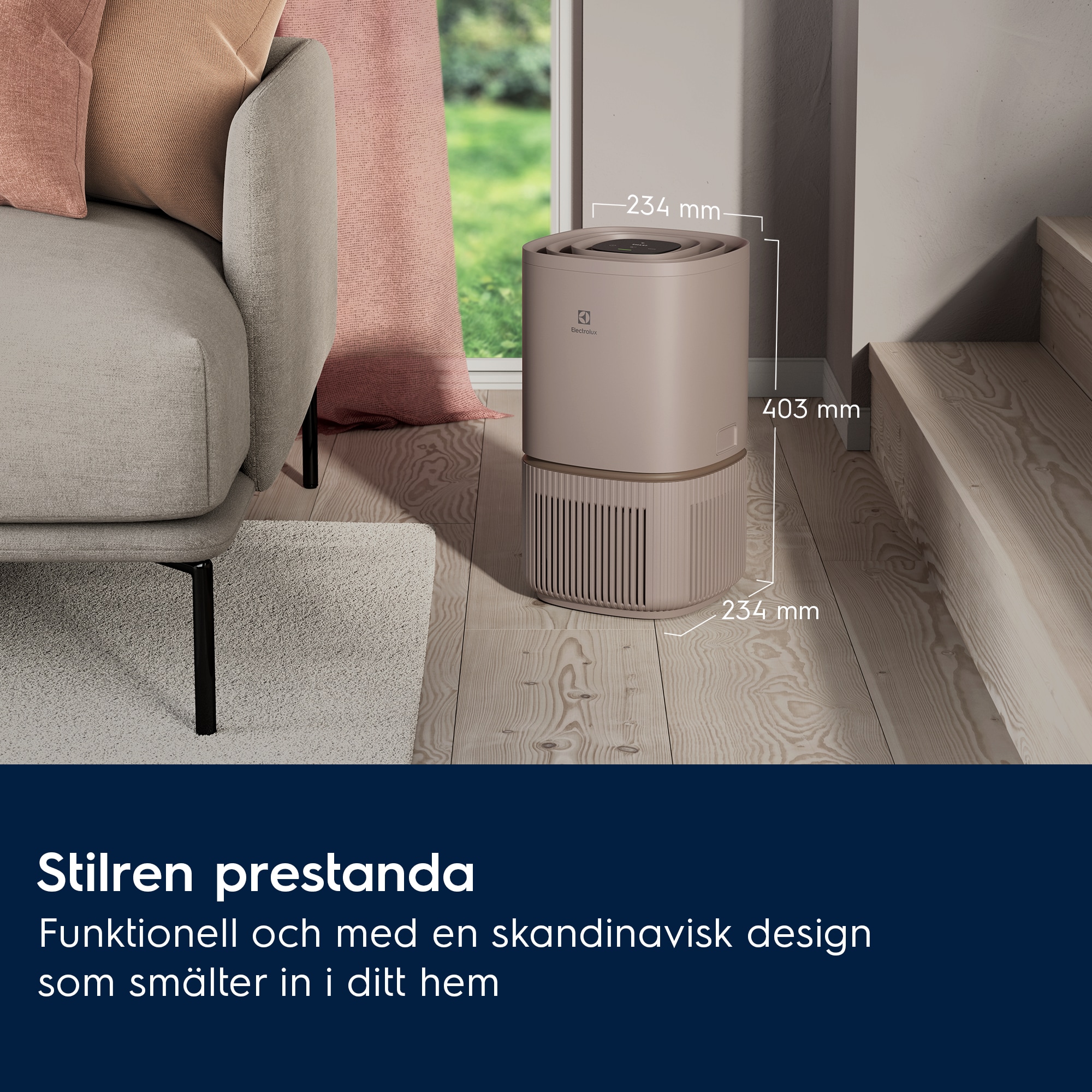 Electrolux - Oxygen luftrenare - EPO50351BG