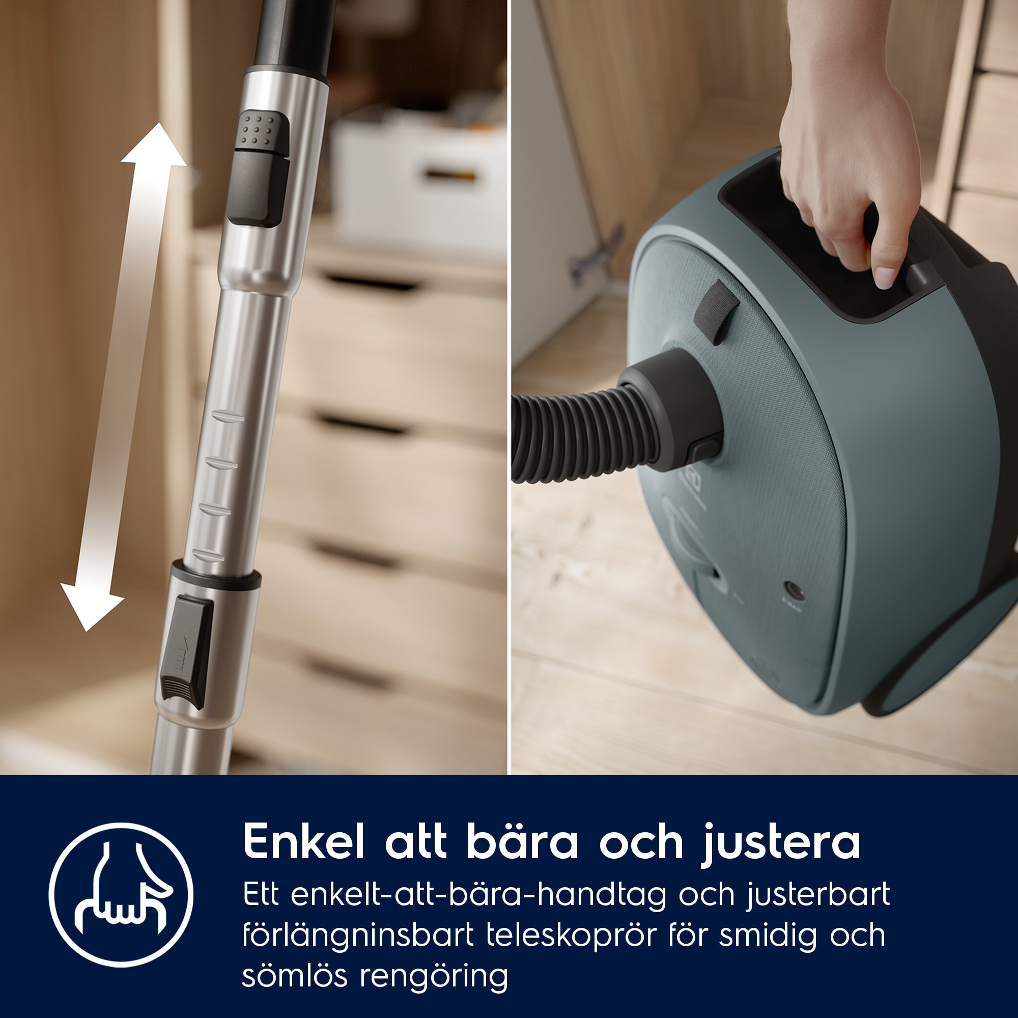 Electrolux - Dammsugare med påse - EB61C1OG