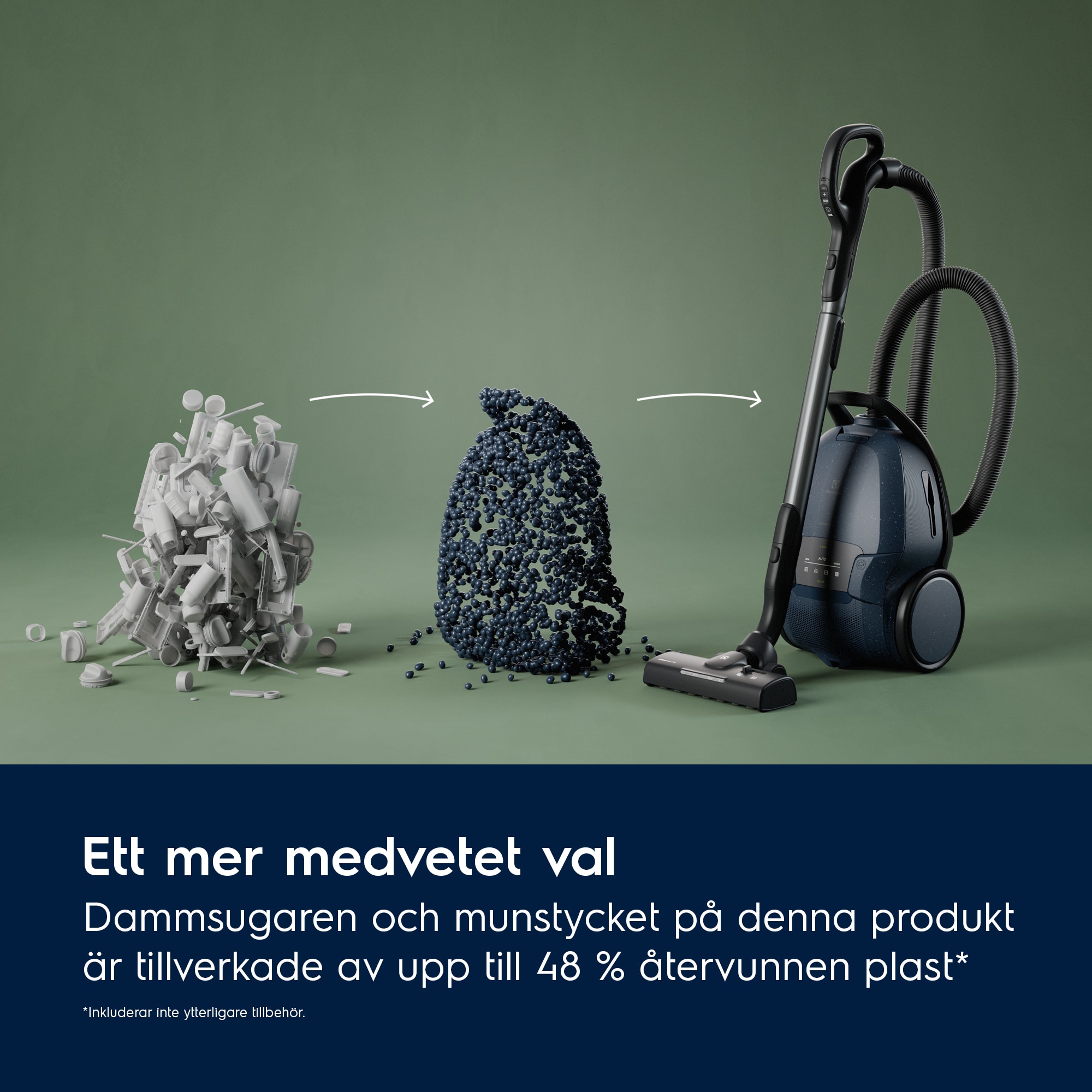 Electrolux - Dammsugare med påse - EB81U1DB