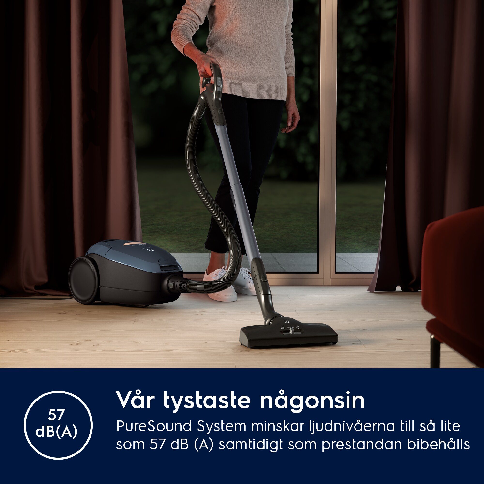 Electrolux - Dammsugare med påse - PD82-8DB
