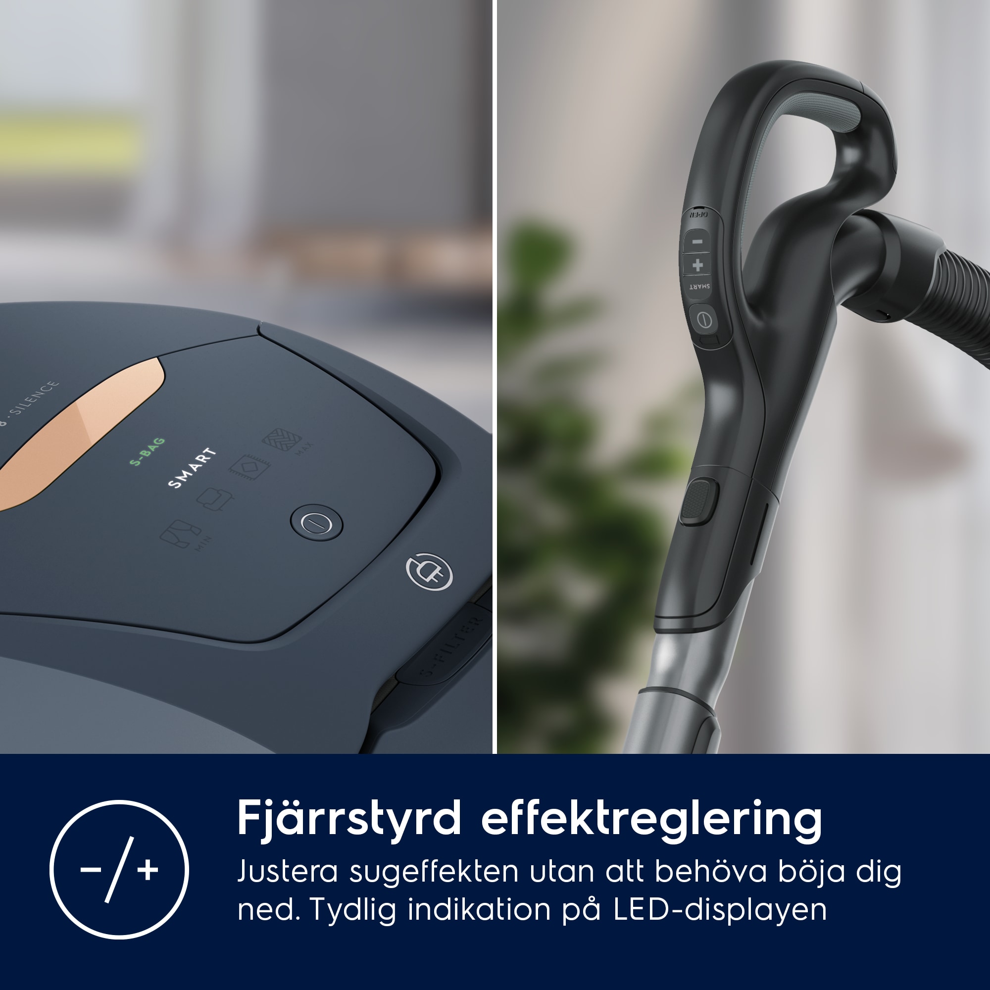 Electrolux - Dammsugare med påse - PD82-8DB