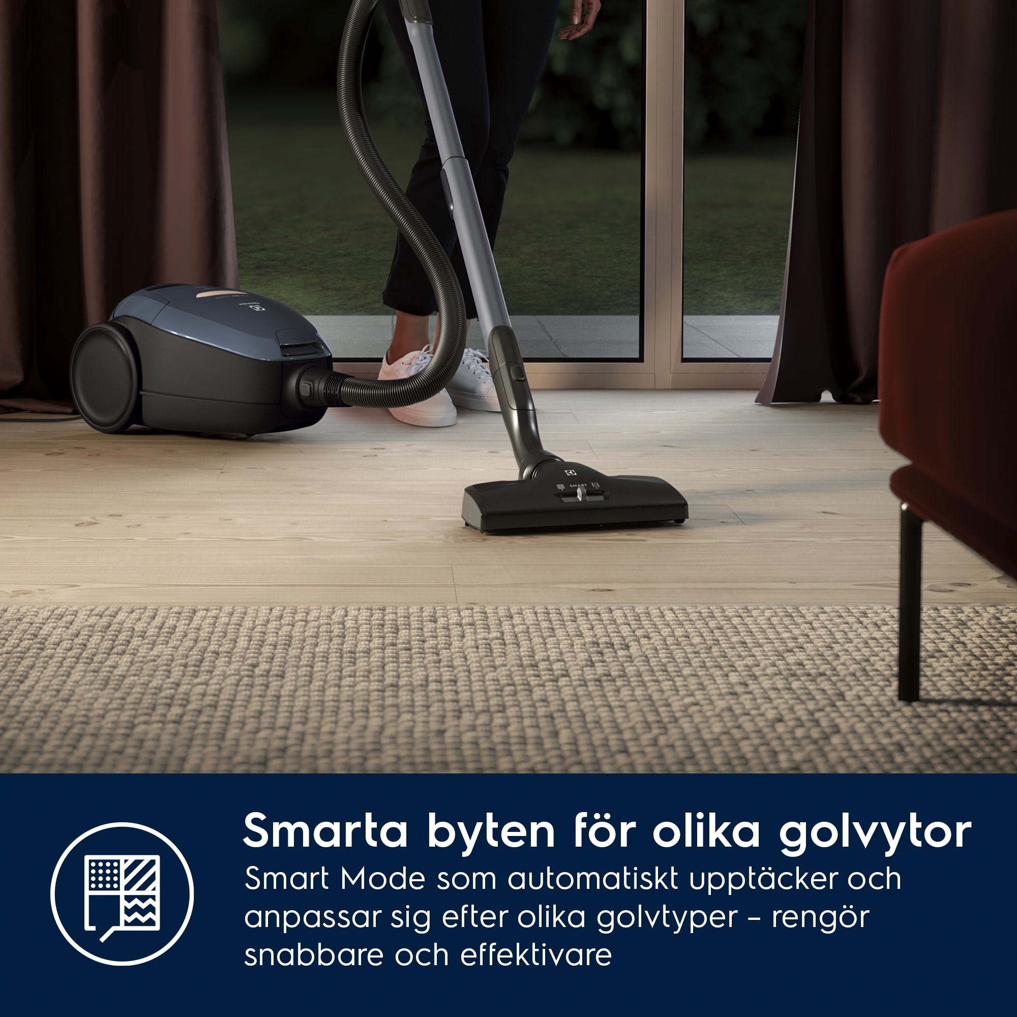 Electrolux - Dammsugare med påse - PD82-8DB
