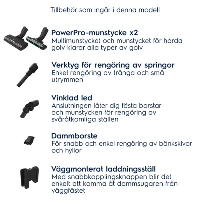 Electrolux - Skaftdammsugare - EP71U142OG