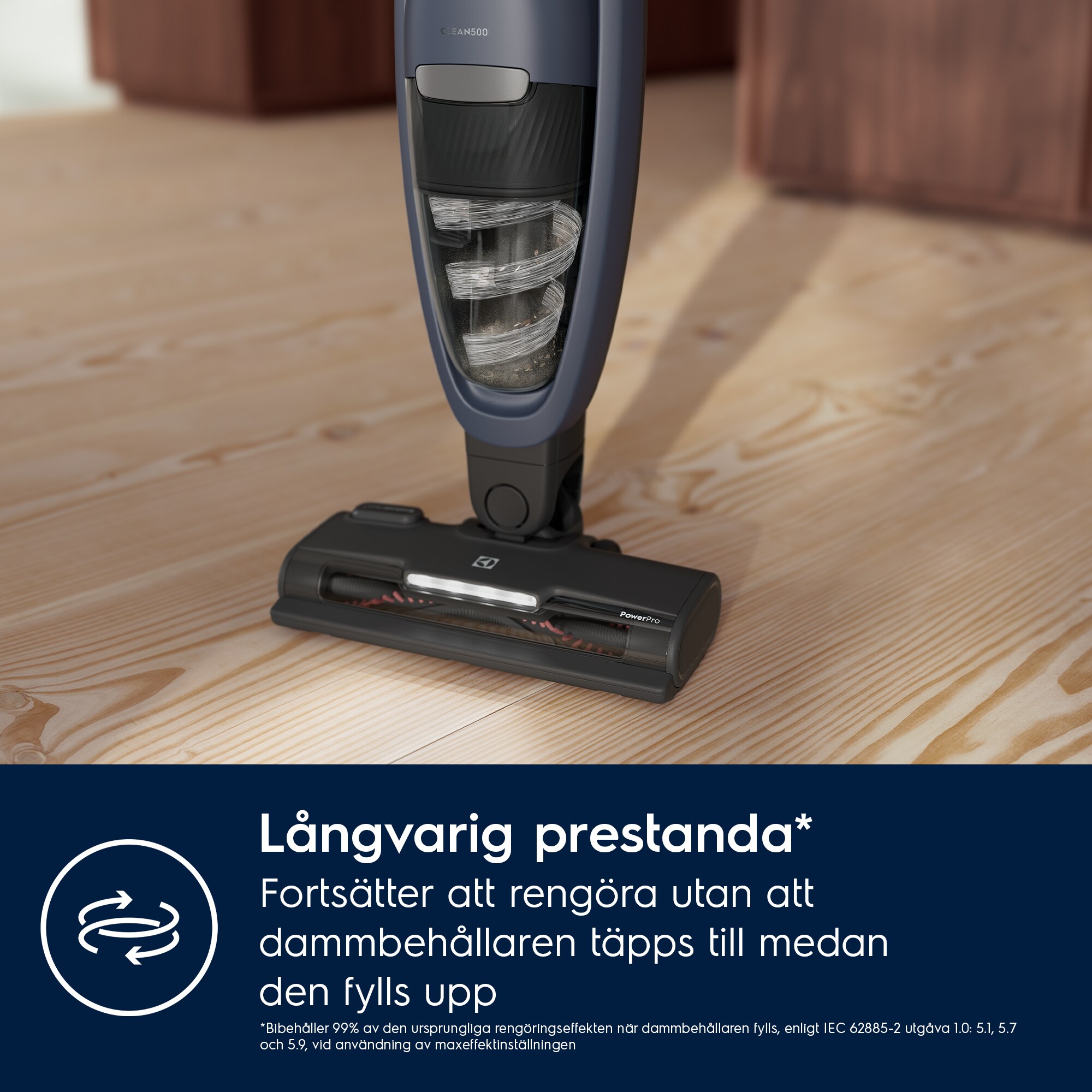 Electrolux - Skaftdammsugare - ES52CB18DB