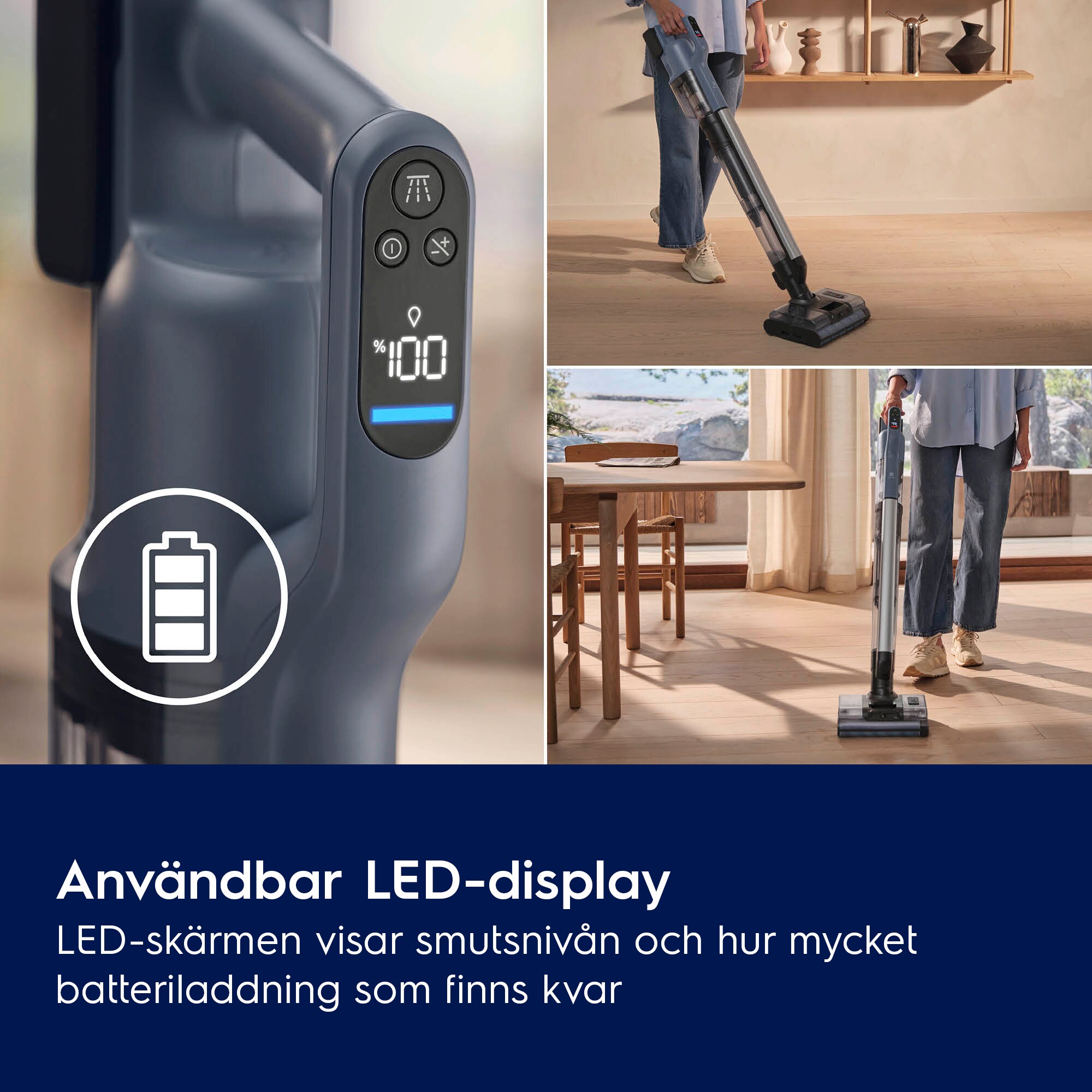 Electrolux - Wet & Dry Skaftdammsugare - EW82U2DB