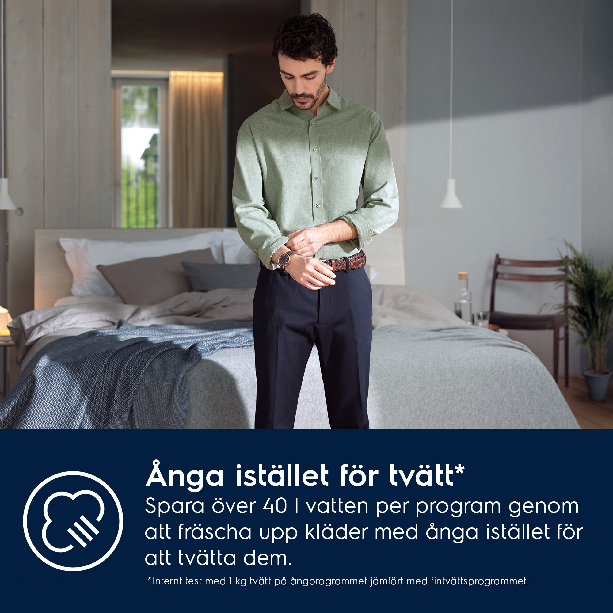 Electrolux - Inbyggd tvätt-tork - EW7WB764T4