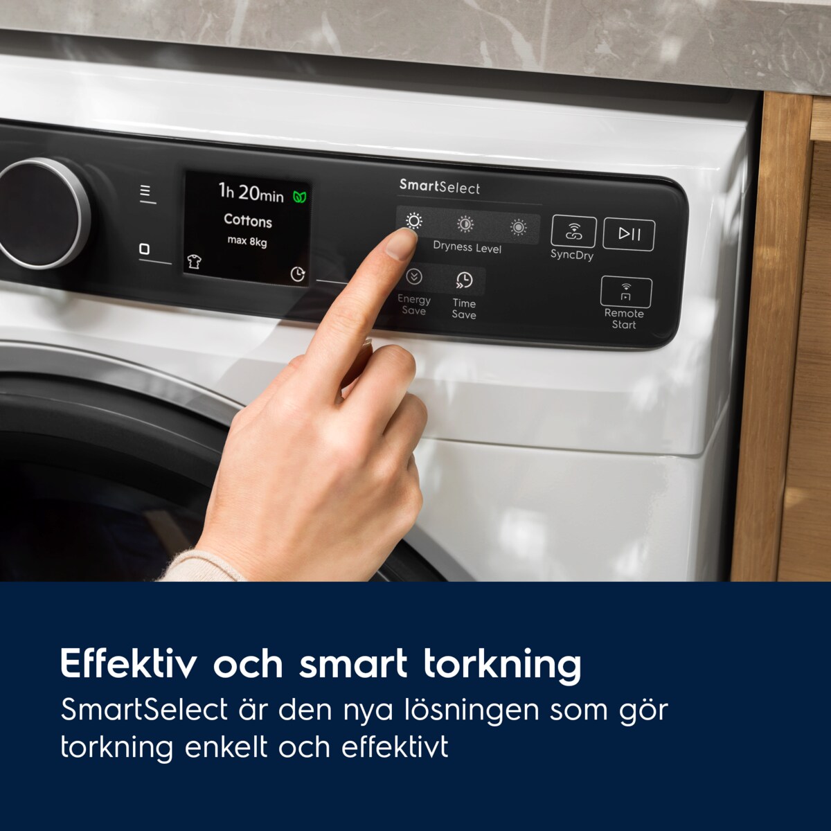 Electrolux - Värmepumpstumlare - EDI853S96C