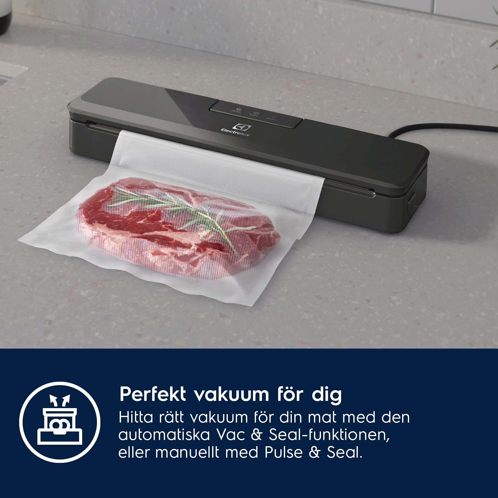Electrolux - Vakuumförpackare portabel - E4VS1-4AG