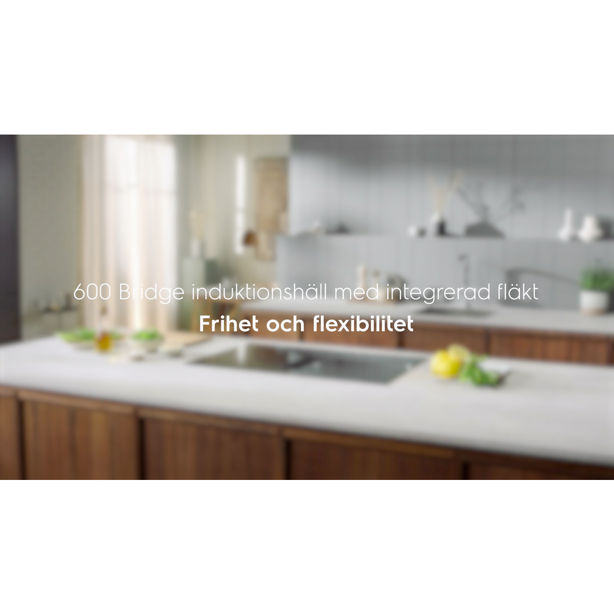 Electrolux - Induktionshäll med inbyggd fläkt - HHOB760S