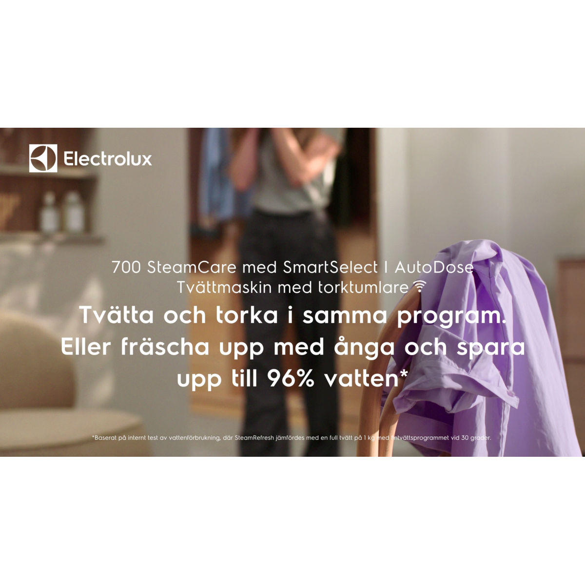 Electrolux - Fristående tvätt-tork - EWI754LY6Q