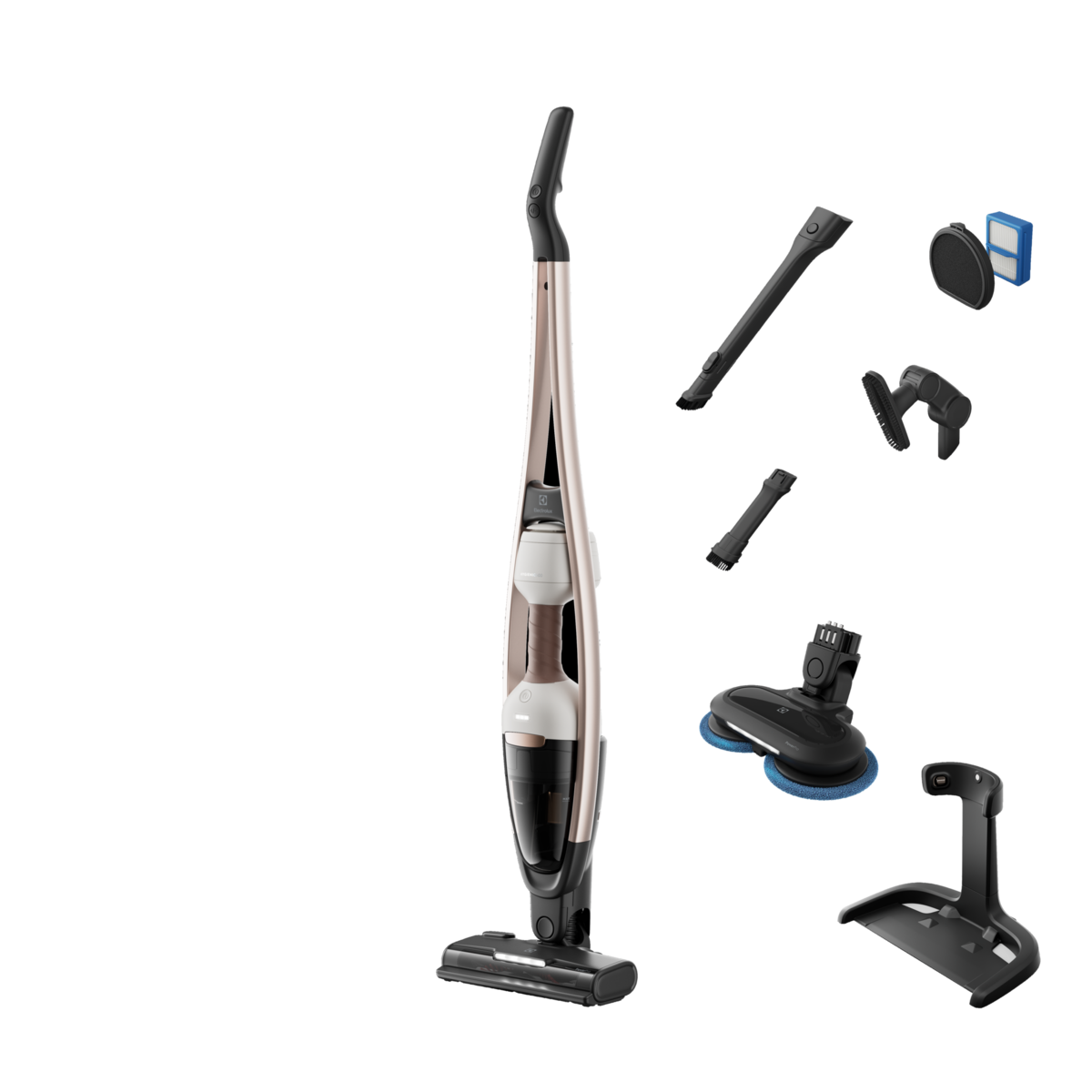 Electrolux - Skaftdammsugare - ES62P25WET