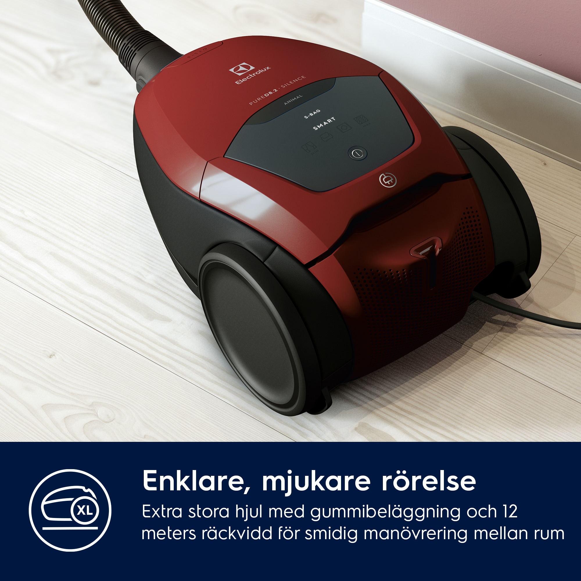Electrolux - Dammsugare med påse - PD82-ANIMA