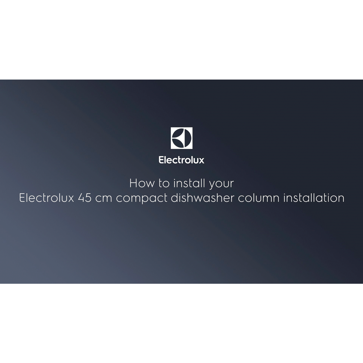 Electrolux - Integrerad diskmaskin kompakt - ESL2500RO