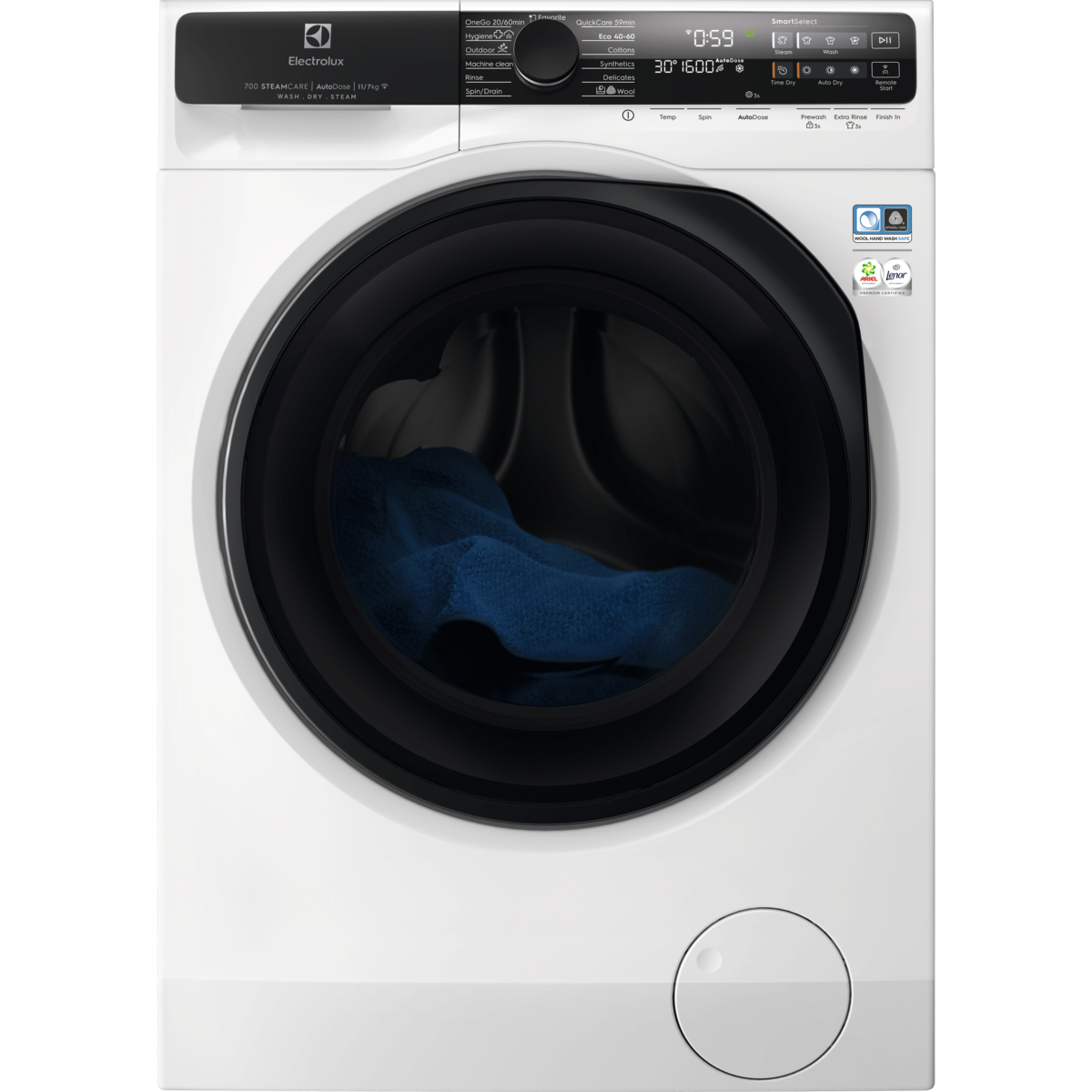 Electrolux - Fristående tvätt-tork - EWI754LY6Q